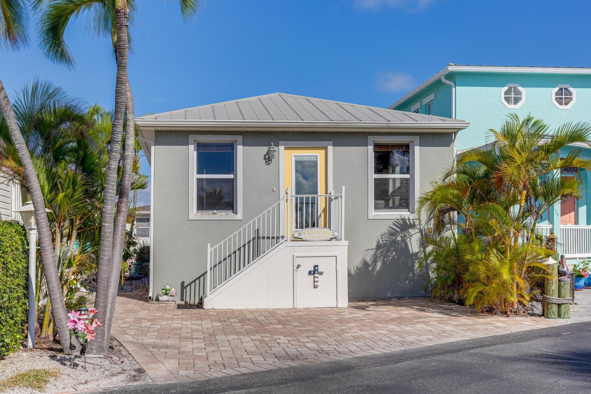 South Hutchinson Island Cottage With Beach Access! Jensen Beach Kültér fotó